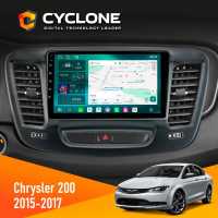 Штатна магнітола Chrysler 200 2015-2017 Cyclone C9-013 4x64 DSP 4G