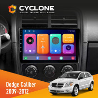 Штатна магнітола Dodge Caliber 2009-2012 Cyclone C9-001 2x64 CPL