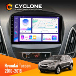 Штатная магнитола Hyundai ix35 2010-2018 Cyclone C10-011 4x64, DSP