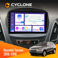 Штатна магнітола Hyundai ix35 2010-2018 Cyclone C10-011 4x64, DSP
