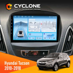Штатная магнитола Hyundai Tucson 2010-2018 Cyclone C10-012 4x64 DSP 4G