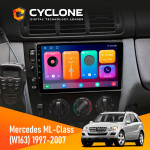 Штатна магнітола Mercedes-Benz ML-Class (W163) 1997-2006 Cyclone C9-001 2x64 CPL