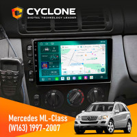 Штатна магнітола Mercedes-Benz ML-Class (W163) 1997-2006 Cyclone C9-013 4x64 DSP 4G