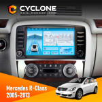 Штатная магнитола Mercedes-Benz R-Class (W251) 2005-2013 Cyclone C9-012 4x64 DSP 4G