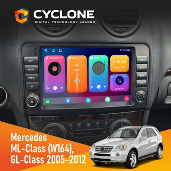 Штатна магнітола Mercedes-Benz ML-Class (W164) 2005-2011 Cyclone C9-001 2x64 CPL