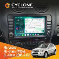 Штатна магнітола Mercedes-Benz ML-Class (W164) 2005-2011 Cyclone C9-013 4x64 DSP 4G