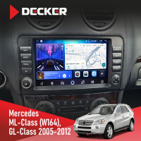Штатна магнітола Mercedes-Benz ML-Class (W164) 2005-2011 Decker D9-006 4x64, 4G