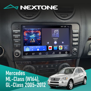 Штатная магнитола Mercedes-Benz ML-Class (W164) 2005-2011 Nextone N902 CPL (2x32)