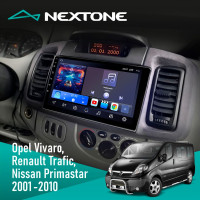 Штатная магнитола Opel Vivaro 2001-2010 Nextone N902 CPL (2x32)
