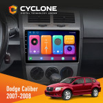 Штатная магнитола Dodge Caliber 2007-2008 Cyclone C10-001 2x64 CPL