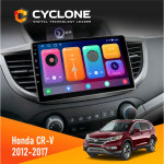 Штатна магнітола Honda CR-V 2012-2017 Cyclone C10001 2x32