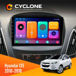 Штатна магнітола Hyundai ix35 2010-2018 Cyclone C10-001 2x64 CPL