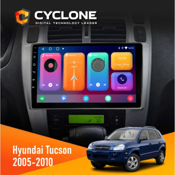 Штатная магнитола Hyundai Tucson 2005-2010 Black Cyclone C10-001 2x32