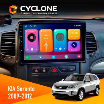 Штатна магнітола KIA Sorento 2009-2012 Cyclone C10001 2x32