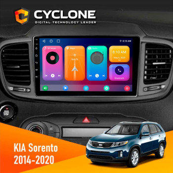  Штатна магнітола KIA Sorento 2014-2020 Cyclone C10001 2x32