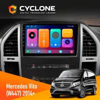 Штатная магнитола Mercedes-Benz Vito (W447) 2014  Cyclone C10-001 2x64 CPL