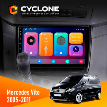  Штатна магнітола Mercedes-Benz Vito 2006-2014 Cyclone C10001 2x32