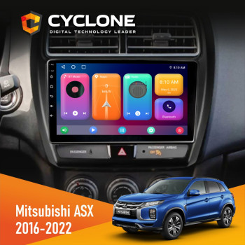 Штатная магнитола Mitsubishi ASX 2016-2022 Cyclone C10-001 2x32