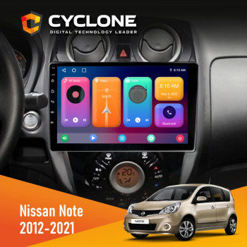Штатна магнітола Nissan Note 2012-2021 Cyclone C10001 2x32 Штатна магнітола Nissan Note 2012-2021 Cyclone C10001 2x32