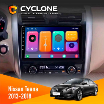 Штатна магнітола Nissan Teana 2013-2018 Cyclone C10001 2x32 Штатна магнітола Nissan Teana 2013-2018 Cyclone C10001 2x32