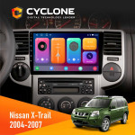 Штатна магнітола Nissan X-Trail 2004-2007 Cyclone C10-001 2x64 CPL