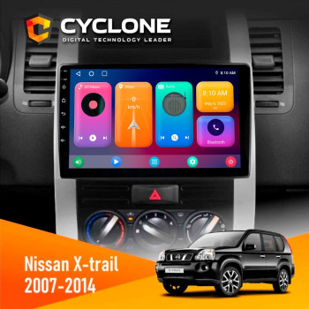 Штатна магнітола Nissan X-Trail 2007-2014 Cyclone C10001 2x32 Штатна магнітола Nissan X-Trail 2007-2014 Cyclone C10001 2x32