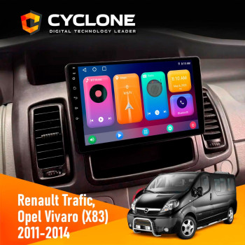 Штатна магнітола Opel Vivaro 2011-2015 Cyclone C10001 2x32 Штатна магнітола Opel Vivaro 2011-2015 Cyclone C10001 2x32