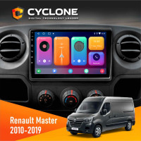  Штатна магнітола Renault Master 2010-2019 Cyclone C10001 2x32