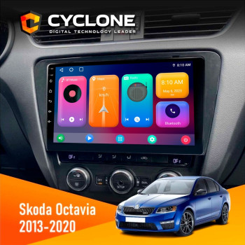 Штатная магнитола Skoda Octavia A7 2013-2020 Cyclone C10001 2x32 Штатная магнитола Skoda Octavia A7 2013-2020 Cyclone C10001 2x32