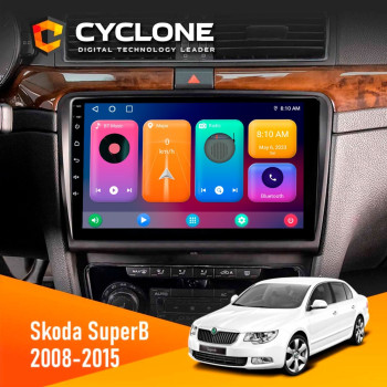 Штатная магнитола Skoda SuperB 2008-2015 Cyclone C10001 2x32 Штатная магнитола Skoda SuperB 2008-2015 Cyclone C10001 2x32