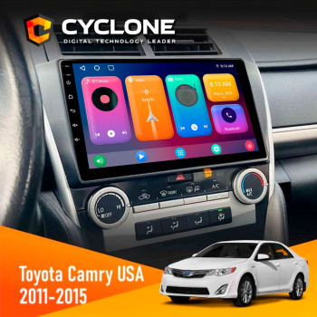 Штатная магнитола Toyota Camry 2011-2015 USA Cyclone C10001 2x32