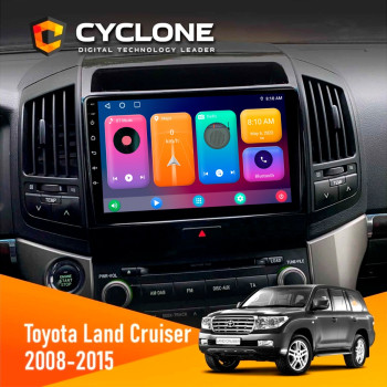 Штатна магнітола Toyota Land Cruiser (200) 2008-2015 Cyclone C10001 2x32