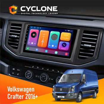 Штатная магнитола Volkswagen Crafter 2016+ Cyclone C10-001 2x32