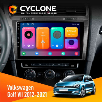  Штатна магнітола Volkswagen Golf 2012-2021 Cyclone C10001 2x32