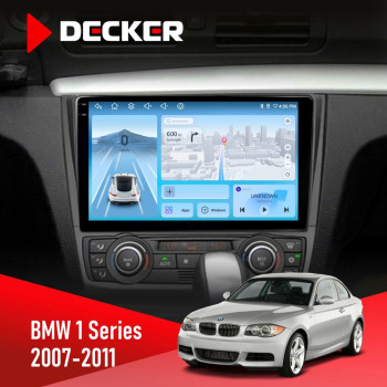 Штатная магнитола BMW 1 Series 2007-2011 Climate Decker D9-010 6x128 DSP 4G 2K