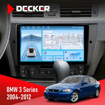 Штатная магнитола BMW 3 Series (E90, E91, E92, E93) 2004-2012 Decker D9-010 6x128 DSP 4G 2K