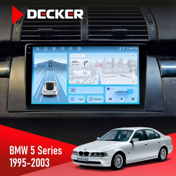 Штатная магнитола BMW 5 Series (E39) 1995-2003 Decker D9-010 6x128 DSP 4G 2K