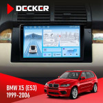 Штатная магнитола BMW X5 (E53) 1999-2006 Decker D9-010 6x128 DSP 4G 2K