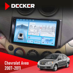 Штатна магнітола Chevrolet Aveo 2007-2011 Decker D9-010 6x128 DSP 4G 2K