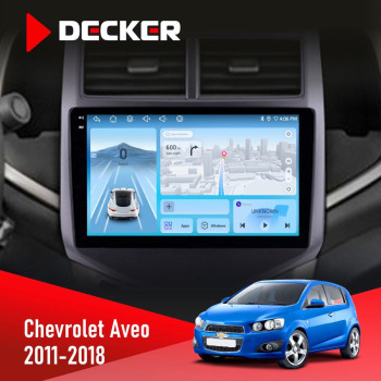 Штатна магнітола Chevrolet Aveo 2011-2018 Decker D9-010 6x128 DSP 4G 2K
