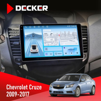 Штатна магнітола Chevrolet Cruze 2009-2018 Decker D9-010 6x128 DSP 4G 2K