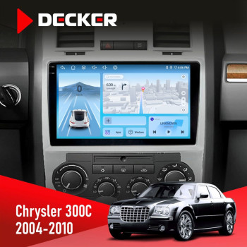 Штатная магнитола Chrysler 300C 2004-2010 Decker D9-010 6x128 DSP 4G 2K