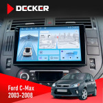 Штатная магнитола Ford C-Max 2003-2008 Decker D9-010 6x128 DSP 4G 2K