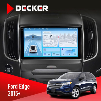 Штатная магнитола Ford Edge 2015  Decker D9-010 6x128 DSP 4G 2K