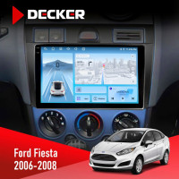 Штатная магнитола Ford Fiesta 2006-2008 Decker D9-010 6x128 DSP 4G 2K