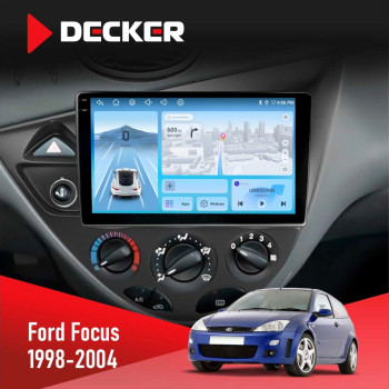 Штатная магнитола Ford Focus 1998-2004 Decker D9-010 6x128 DSP 4G 2K