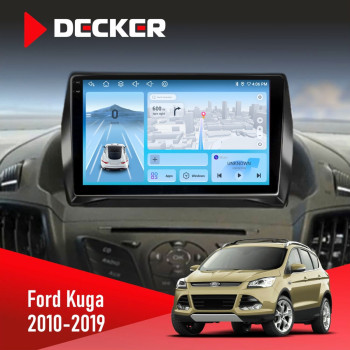 Штатная магнитола Ford Kuga 2013-2019 Decker D9-010 6x128 DSP 4G 2K
