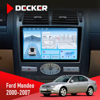 Штатная магнитола Ford Mondeo 2000-2007 Climate Decker D9-010 6x128 DSP 4G 2K