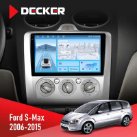 Штатна магнітола Ford S-Max 2006-2015 Decker D9-010 6x128 DSP 4G 2K