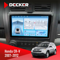 Штатная магнитола Honda CR-V 2007-2012 Decker D9-010 6x128 DSP 4G 2K